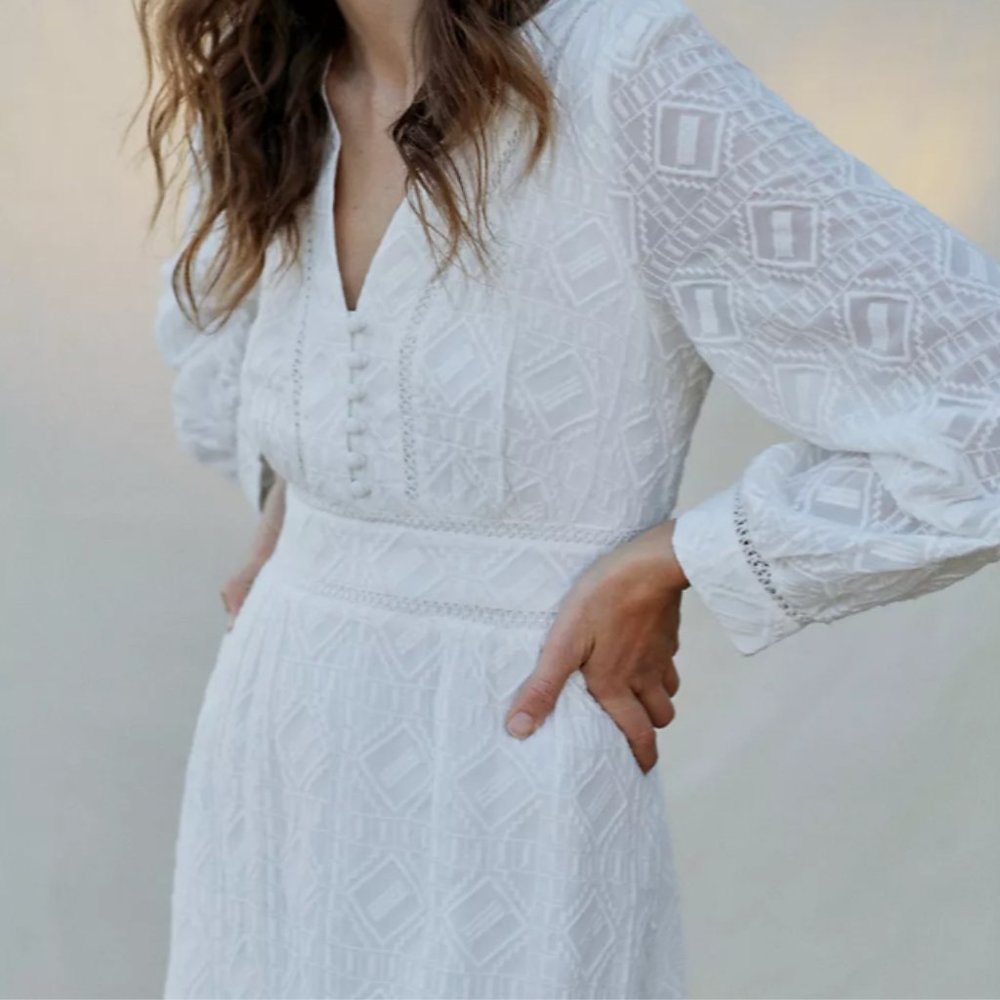 Anthropologie VIENNA TIERED MAXI DRESS